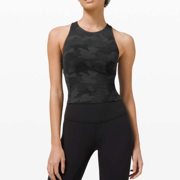Lululemon Heritage 365 Camo Deep Coal Multi Key to Balance Tank 6 - Picture 3 of 8